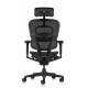 Ергономичен стол Antares ERGOHUMAN ULTRA BLACK, черен Ергономичен стол Antares ERGOHUMAN ULTRA BLACK, черен