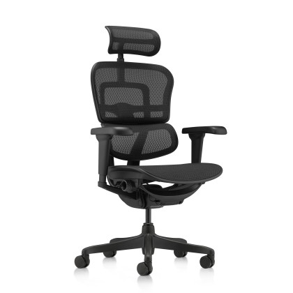 Ергономичен стол Antares ERGOHUMAN ULTRA BLACK, черен Ергономичен стол Antares ERGOHUMAN ULTRA BLACK, черен