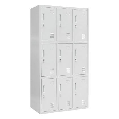Метален шкаф Carmen CR-1274 J - сив Метален шкаф Carmen CR-1274 J - сив