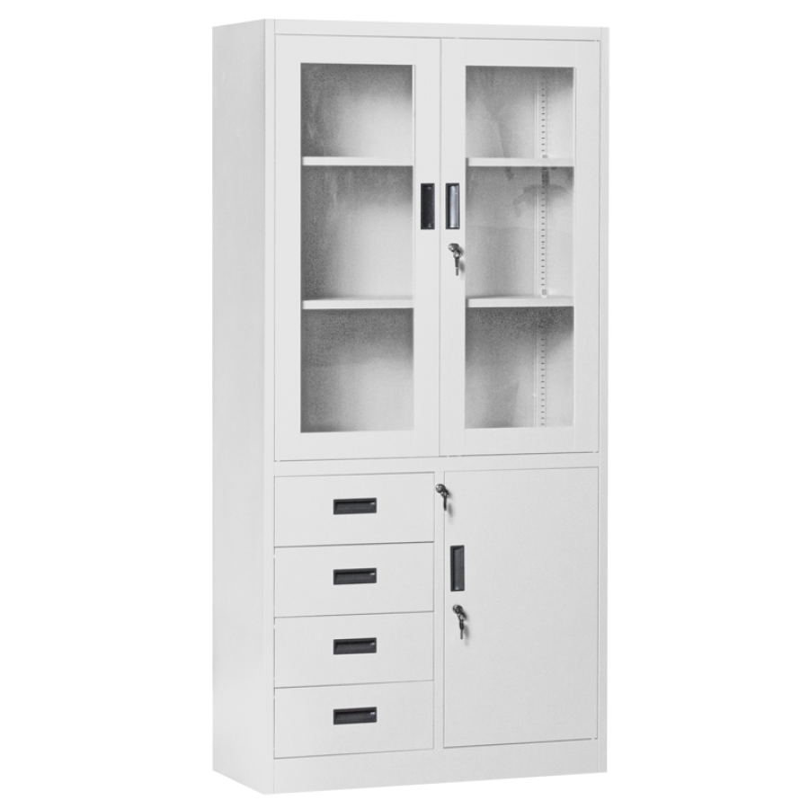 Метален шкаф Carmen CR-1278 J - сив Метален шкаф Carmen CR-1278 J - сив