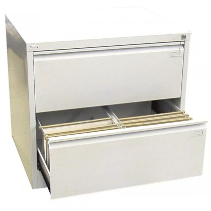 Метален двоен кардекс SZK 102 - RAL 7035 Light grey - Malow