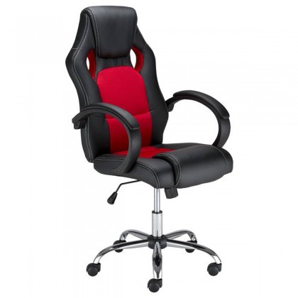 ГЕЙМЪРСКИ СТОЛ RACE STEEL - RACE RED
