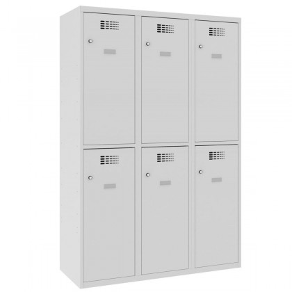 Метален гардероб Sus 432 W - RAL 7035 Light grey - Malow