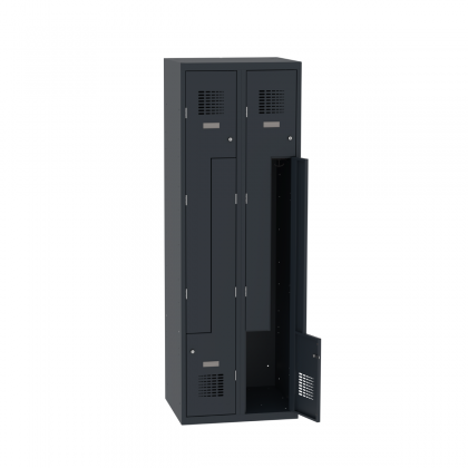 Метален двоен гардероб Sul 32 W