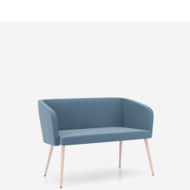 Двуместно кресло Hello! Wood Legs Двуместно кресло Hello! Wood Legs